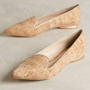 Anthropologie Guilhermina Modesto Cork Loafers